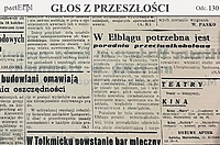 "Walka z alkoholizmem na terenie Elbląga" (Głos z przeszłości, odc. 130)