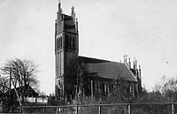 Dawno temu w Elblągu... Do końca zbliżała się budowa kościoła na Zawadzie