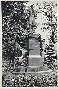 Dawno temu w Elblągu... odsłonięto pomnik Schichaua