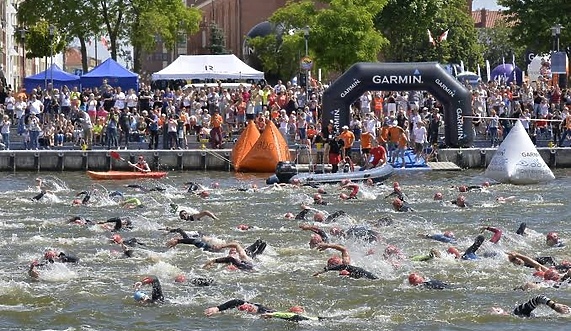 Mistrzostwa Europy w triathlonie po raz pierwszy w Elblągu. Utrudnienia w ruchu Mistrzostwa Europy w triathlonie po raz pierwszy w Elblągu. Utrudnienia w ruchu