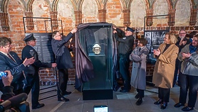 Powrót głowy figury Apostoła Jakuba Starszego do Malborka Powrót głowy figury Apostoła Jakuba Starszego do Malborka