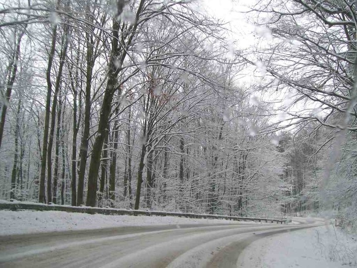 Zimowe zakręty.. (Styczeń 2011)