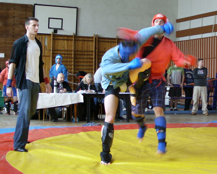 Elbląski klub "Fighter" - Sambo bojowe, zawody 2.04.2011 część 2
