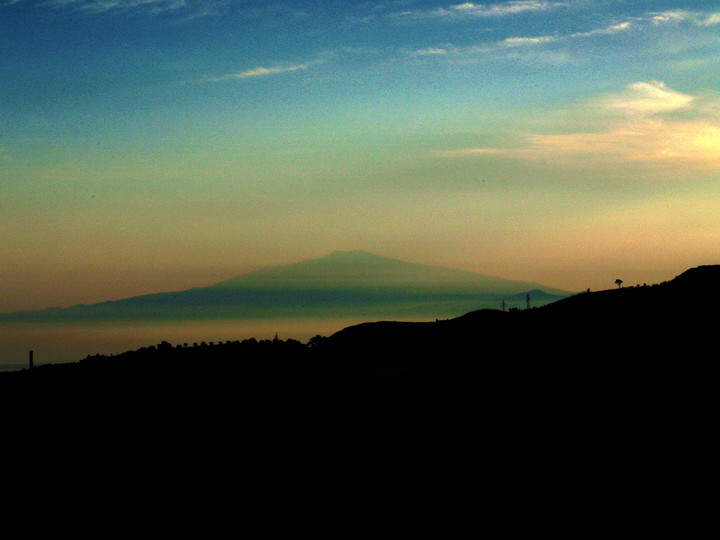 Spokojna Etna (Lipiec 2014)