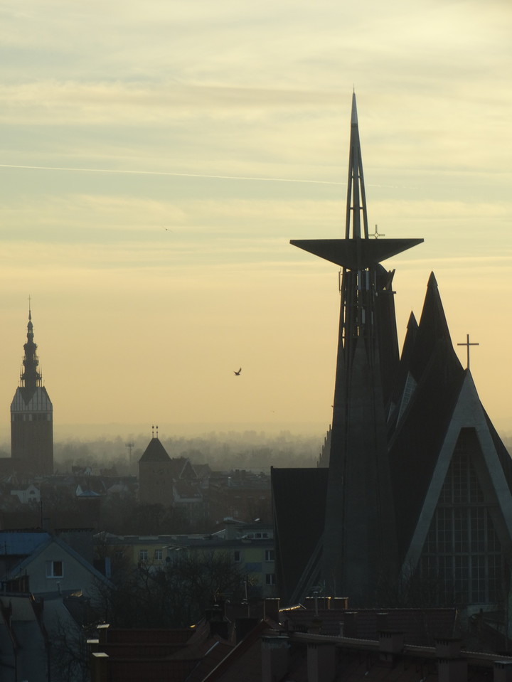 Widok Elbląga (Grudzień 2015)
