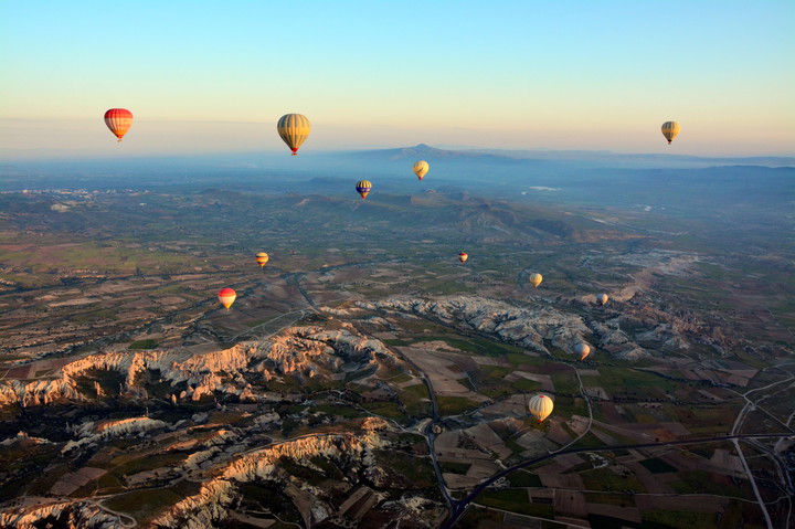 Lot balonem nad Kapadocją (Lipiec 2016)