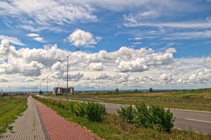 Chmury nad Modrzewiną (Czerwiec 2018)
