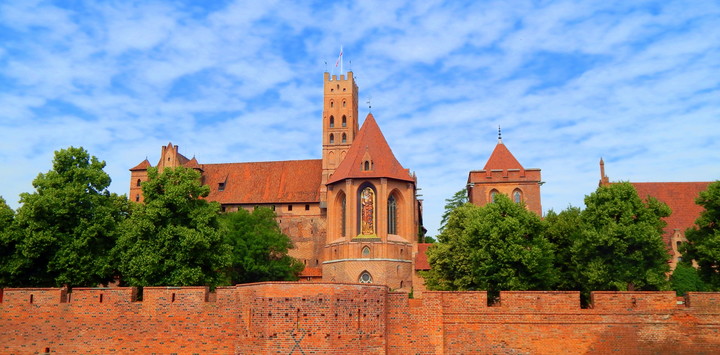 Zamek w Malborku (Sierpień 2018)