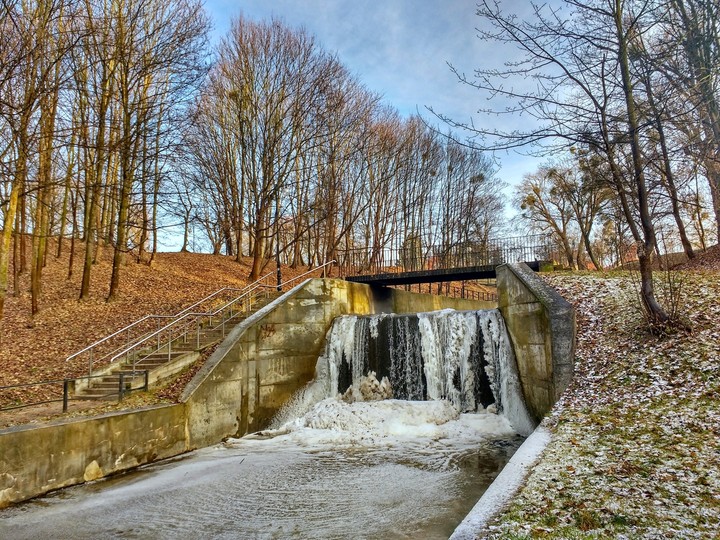 Zimowy wodospad (Styczeń 2019)