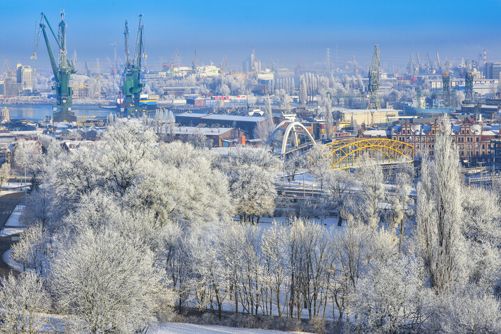 Gdańsk w zimowej szacie (Luty 2024)