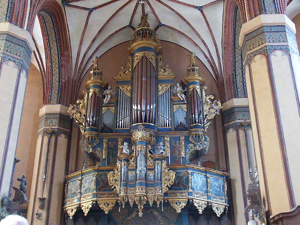 Piękne organy we Fromborskiej katedrze (Kwiecień 2007)
