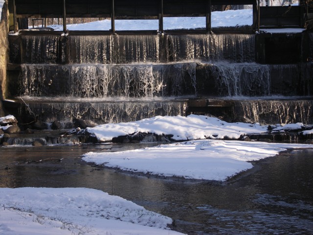 Wodospad ul. Kościuszki 15.02.2009 (Luty 2009)