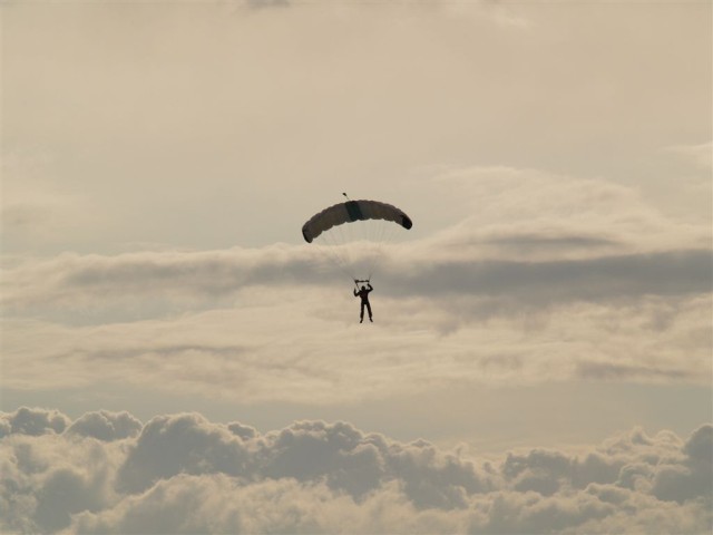 W chmurach nad Elblągiem (Wrzesień 2009)