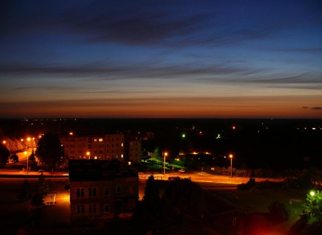 Nocna strona miasta.