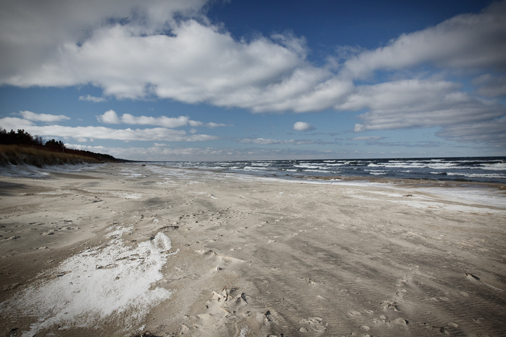 Srebrna plaża
miejsce: Krynica Morska