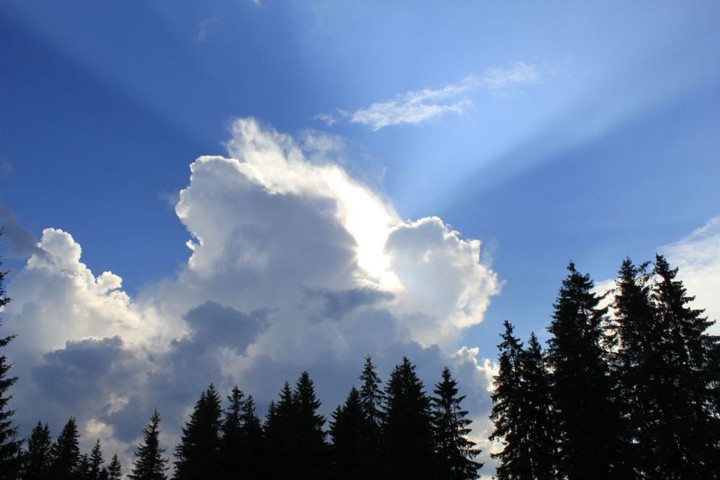 Spacer w chmurach w Zakopanem (Lipiec 2010)