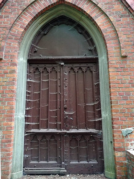 Drzwi kaplica Birknerów (Lipiec 2017)