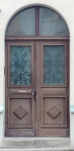 Piękne stare drzwi