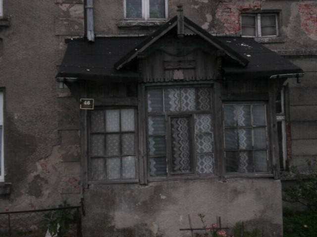 fragment domu w Jędrychowie koło Kisielic