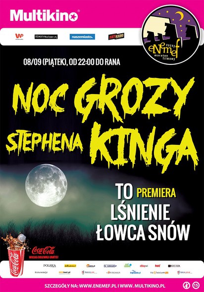Elbląg, ENEMEF: Noc Grozy Stephana Kinga z premierą To Elbląg, ENEMEF: Noc Grozy Stephana Kinga z premierą To