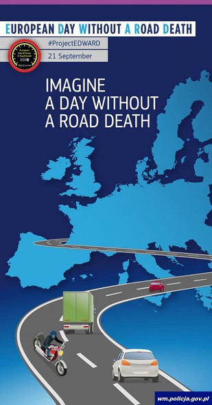 Elbląg, Projekt Edward czyli Europejski Dzień Bez Ofiar Śmiertelnych Na Drogach Elbląg, Projekt Edward czyli Europejski Dzień Bez Ofiar Śmiertelnych Na Drogach
