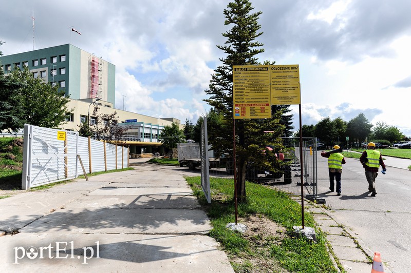 Elbląg, Remont SOR spowoduje zmiany w organizacji ruchu na terenie szpitala przy ul. Królewieckiej
