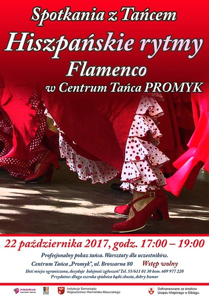 Elbląg, Hiszpańskie rytmy – warsztaty z flamenco Elbląg, Hiszpańskie rytmy – warsztaty z flamenco