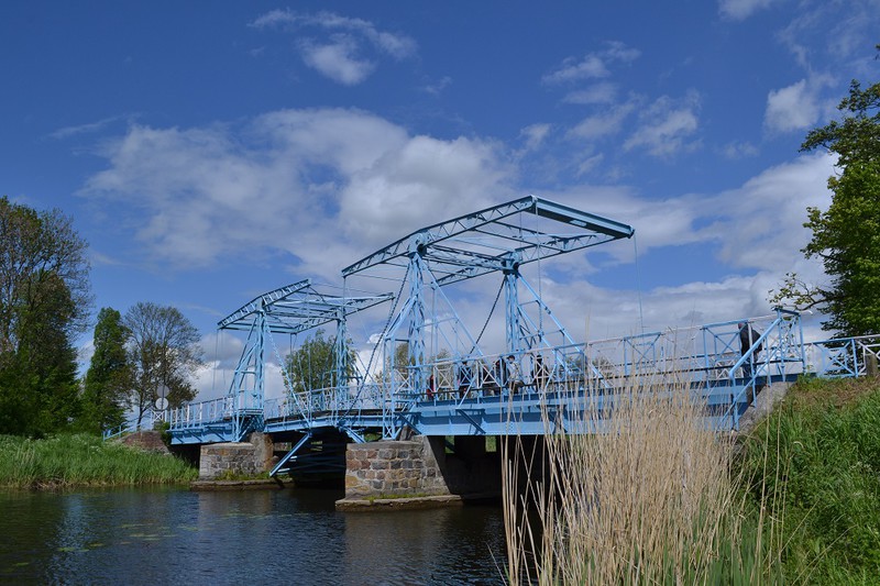 Elbląg, Most zwodzony w Jeziorze