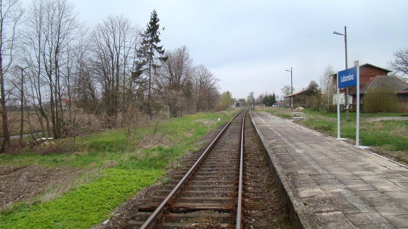 Elbląg, Lubomino - jedna ze stacji na trasie Braniewo - Olsztyn. Tak wygląda obecnie