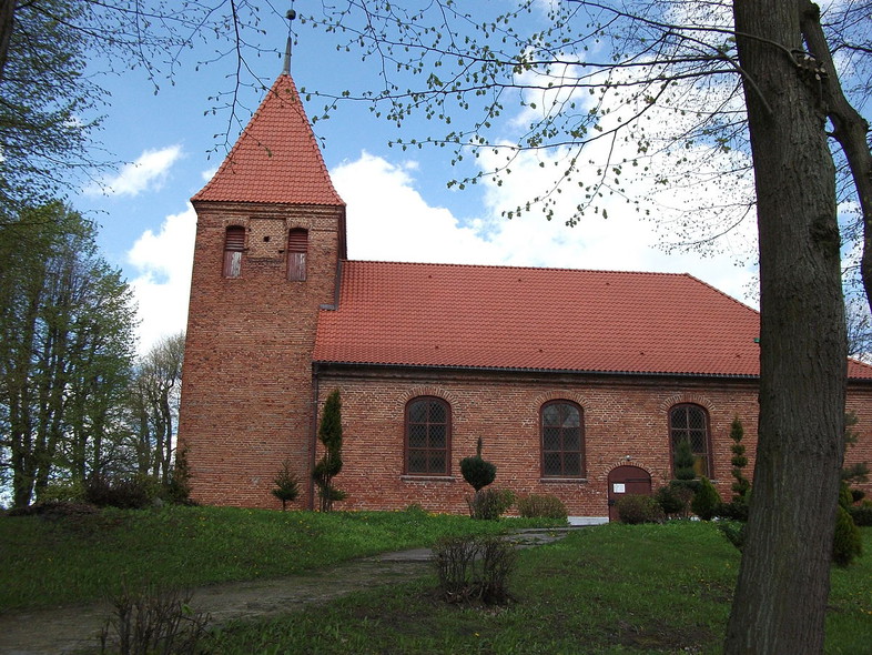 Elbląg, Kościół w Trumiejkach (zdjęcie pochodzi z serwisu kwidzynopedia.pl)