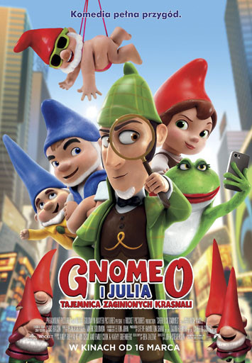 Elbląg, „Gnomeo i Julia. Tajemnica zaginionych krasnali” w Multikinie Elbląg, „Gnomeo i Julia. Tajemnica zaginionych krasnali” w Multikinie
