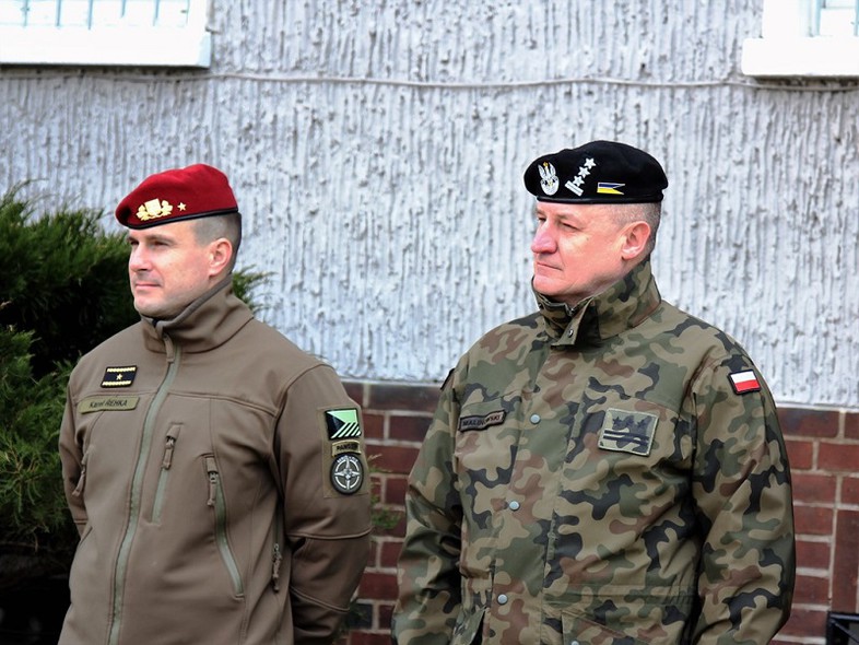 Elbląg, Nowy szef sztabu w dywizji NATO