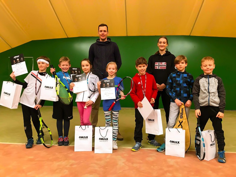 Elbląg, Ksawery pierwszy na korcie (tenis ziemny) Elbląg, Ksawery pierwszy na korcie (tenis ziemny)