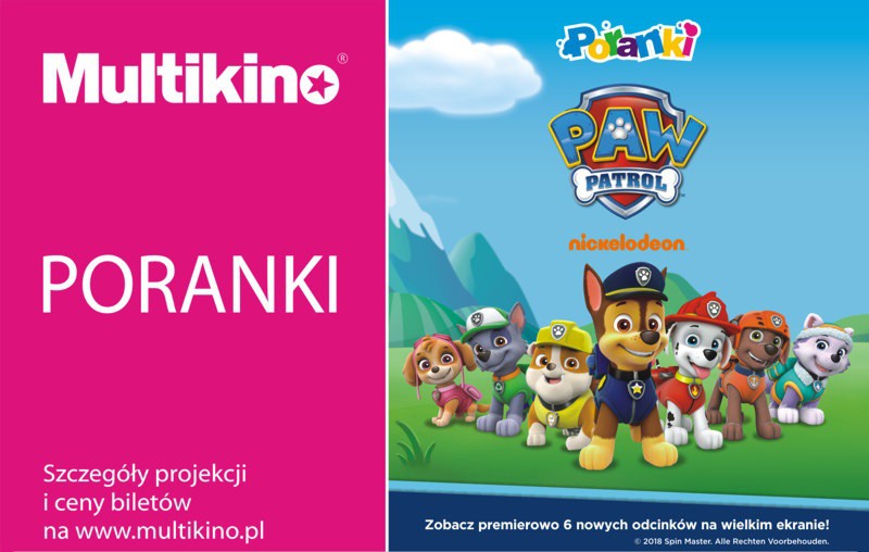 Elbląg, "Psi patrol" po raz pierwszy w Mulitkinie! Elbląg, "Psi patrol" po raz pierwszy w Mulitkinie!