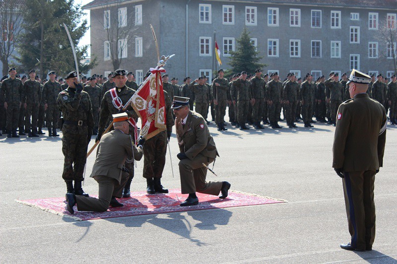 Elbląg, Uroczysta zmiana dowódcy 9. Brygady