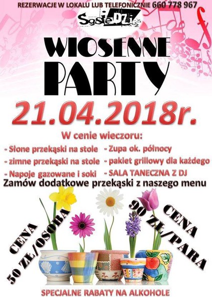 Elbląg, Wiosenne tańce w Pubie Sąsiedzi Elbląg, Wiosenne tańce w Pubie Sąsiedzi