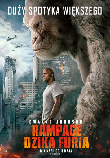 Elbląg, Majówka w Multikinie. „Rampage: Dzika furia”