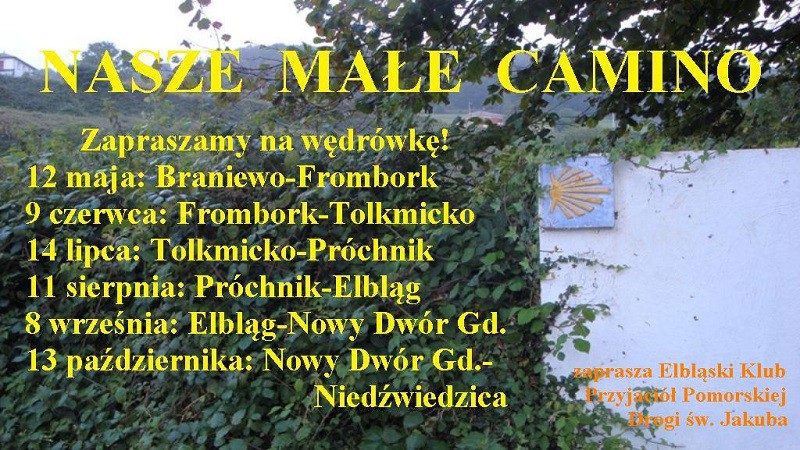 Elbląg, Powędruj Pomorską Drogą św. Jakuba Elbląg, Powędruj Pomorską Drogą św. Jakuba