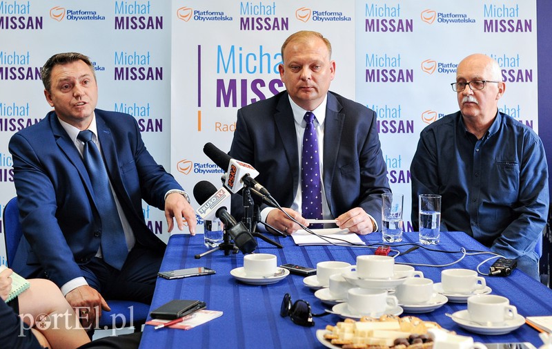Elbląg, Od lewej: Marek Pilichowski, Michał Missan, Wojciech Karpiński Elbląg, Od lewej: Marek Pilichowski, Michał Missan, Wojciech Karpiński