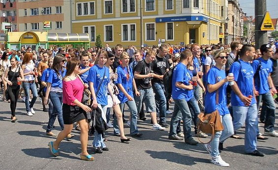 Elbląg, Studenci przejdą ulicami Elbląga