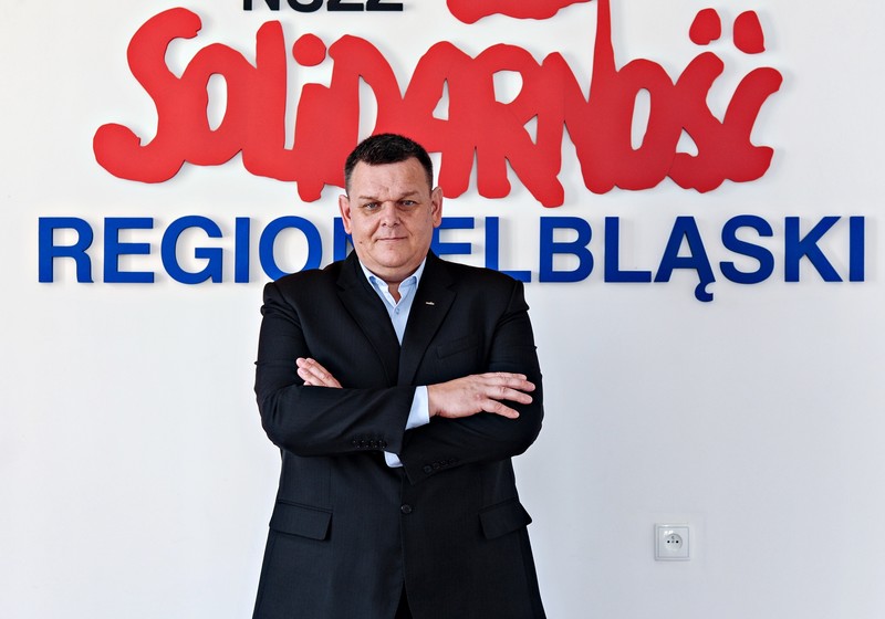 Elbląg, Grzegorz Adamowicz był dotychczas wiceprzewodniczącym zarządu regionu elbląskiej "Solidarności"