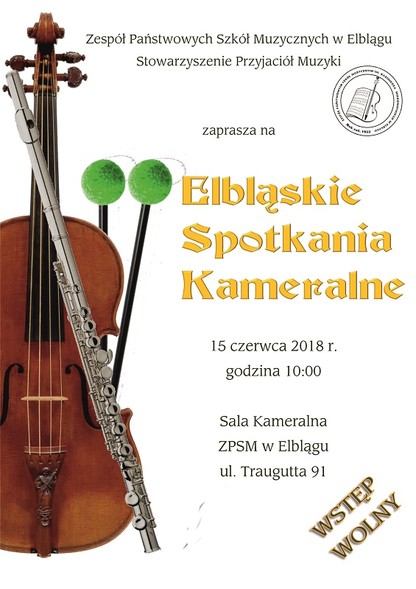 Elbląg, Przyjdź na III Elbląskie Spotkania Kameralne Elbląg, Przyjdź na III Elbląskie Spotkania Kameralne