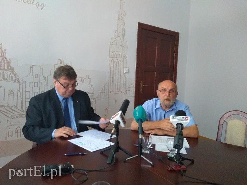 Elbląg, Witold Wróblewski i Andrzej Budzelewski odpierali dzisiaj zarzuty zarządu klubu