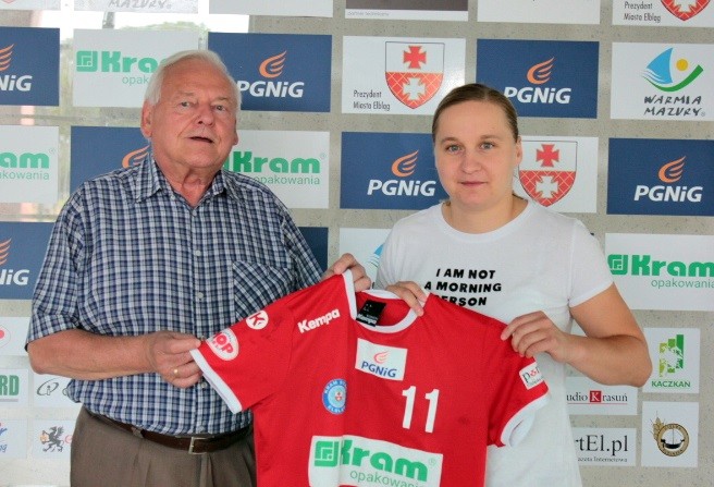 Elbląg, Nowa skrzydłowa Joanna Gadzina Elbląg, Nowa skrzydłowa Joanna Gadzina