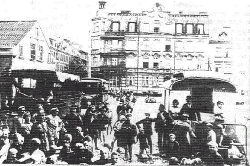 Elbląg, Ulica Malborska w 1924 roku