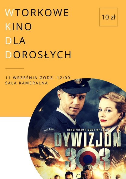 Elbląg, Dywizjon 303. Historia prawdziwa we Wtorkowym Kinie Dla Dorosłych Elbląg, Dywizjon 303. Historia prawdziwa we Wtorkowym Kinie Dla Dorosłych