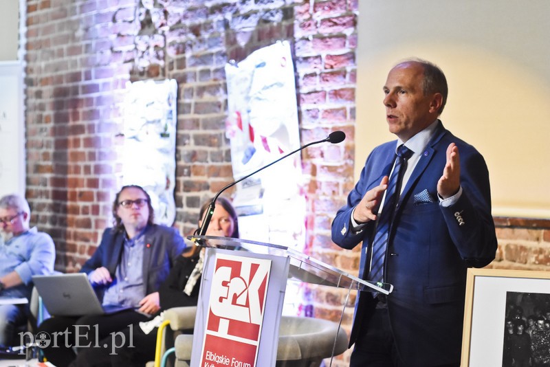 Elbląg, O Gdańsku opowiadał prof. Cezary Obracht-Prondzyński Elbląg, O Gdańsku opowiadał prof. Cezary Obracht-Prondzyński