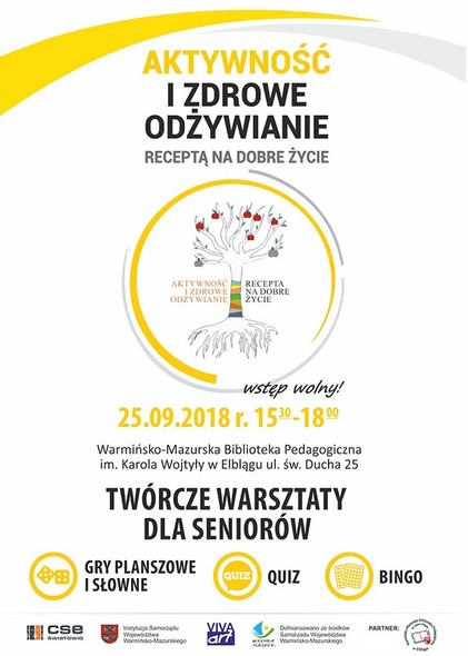 Elbląg, Twórcze warsztaty dla seniorów Elbląg, Twórcze warsztaty dla seniorów