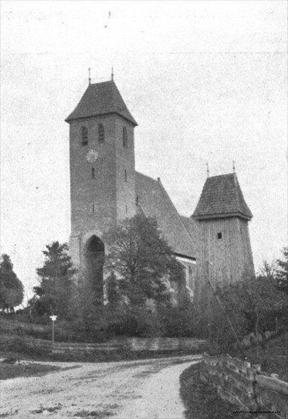 Elbląg, Kościół w Próchniku przed wojną