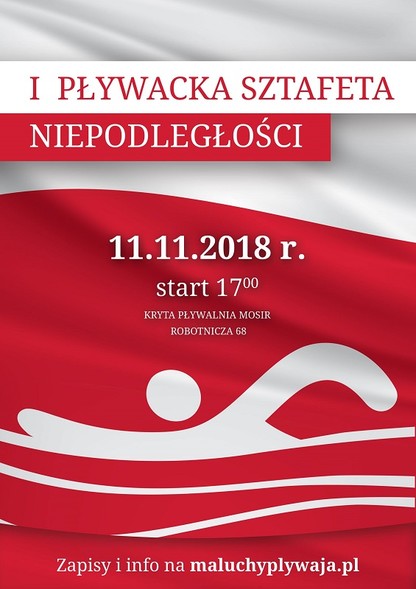 Elbląg, Pływacka Sztafeta Niepodległości Elbląg, Pływacka Sztafeta Niepodległości